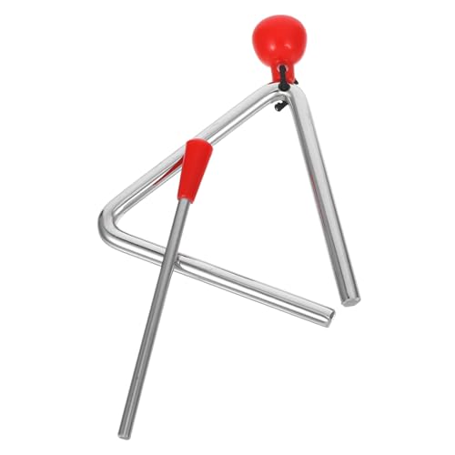 Yardwe Musikalisches Dreieck aus Stahl mit Schlägel Handpercussion für Erwachsene für Musikbildung und Gruppenaktivitäten Yardwe Musikalisches Dreieck aus Stahl mit Schlägel Handpercussion für Erwachsene für Musikbildung und Gruppenaktivitäten von Yardwe