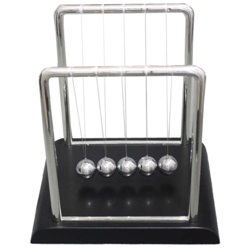 Yardwe Newton Balance Ball Dekoration aus Metall Stressabbau Ornamente für Büro und Zuhause Stilvolle Schreibtisch Dekoration Kreatives für Kunstliebhaber Langlebiges Yardwe Newton Balance Ball Dekoration aus Metall Stressabbau Ornamente für Büro und Zuhause Stilvolle Schreibtisch Dekoration Kreatives für Kunstliebhaber Langlebiges von Yardwe
