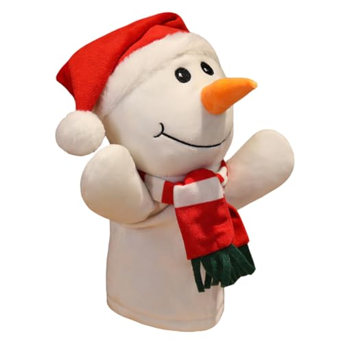 Yardwe Niedliche Weihnachts Schneemann Fingerpuppe aus Hochwertigem PP Weiches Handspielzeug für Eltern Junge Mädchen Interaktion und Kreatives Erzähltheater Yardwe Niedliche Weihnachts Schneemann Fingerpuppe aus Hochwertigem PP Weiches Handspielzeug für Eltern Junge Mädchen Interaktion und Kreatives Erzähltheater von Yardwe
