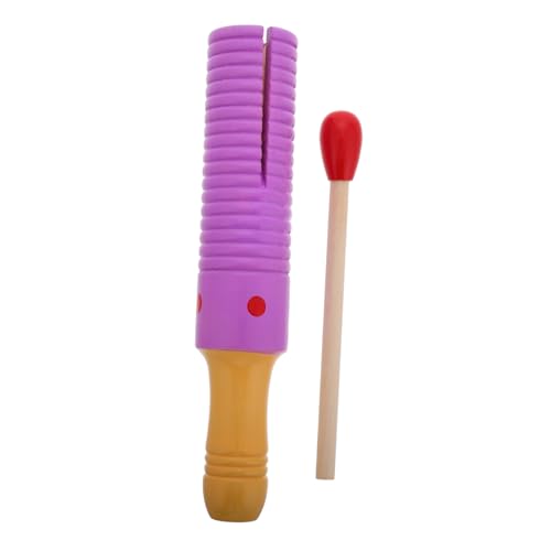Yardwe Orff-Instrument Musikspielzeug Musical Toy Guiro-Instrument Instrumentenzubehör Für Holz Yardwe Orff-Instrument Musikspielzeug Musical Toy Guiro-Instrument Instrumentenzubehör Für Holz von Yardwe