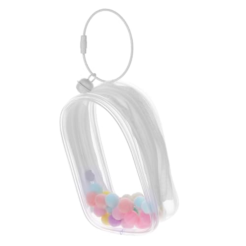 Yardwe PVC Transparent Doll Bag gemacht Fall Vitrine Figur Sammlerstück Mini-Schlüsselanhängertasche Puppenspielkoffer Mini-Klarsichtbeutel klare Puppentasche Plastik Weiß Yardwe PVC Transparent Doll Bag gemacht Fall Vitrine Figur Sammlerstück Mini-Schlüsselanhängertasche Puppenspielkoffer Mini-Klarsichtbeutel klare Puppentasche Plastik Weiß von Yardwe