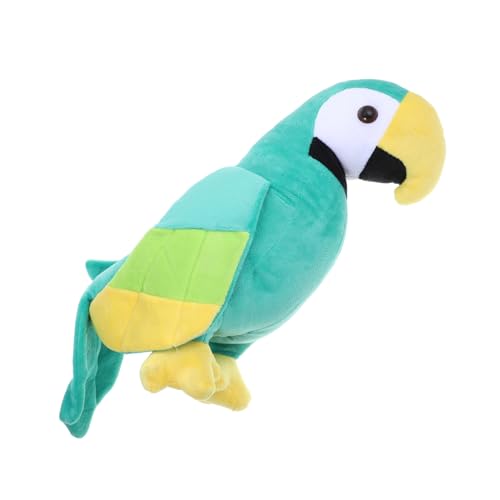 Yardwe Papagei Plüschtier Ausgestopfter Papagei Für Die Schulter Ausgestopftes Papageienspielzeug Realistische Papageien Ornamente Plüsch Papagei Modelle Plüschtier Plüschvogel von Yardwe