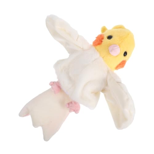 Yardwe Papageienpuppe Vogel Stoffpuppe Tierhandpuppen Puppe Für Rollenspiele Tierrollenspiele Puppenunterricht Geschichtenerzählpuppe Geschichtenerzählpuppen Vogelpuppe Plüsch von Yardwe