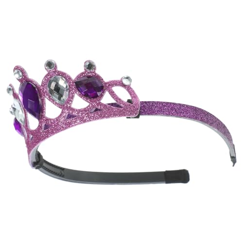 Yardwe Partystirnband Kronstirnband für Mädchen Cosplay-Krone für Prinzessin Krone Stirnband Haarband Kronen Stirnbänder Stirnband mit Kinderkrone Plastik Violett Yardwe Partystirnband Kronstirnband für Mädchen Cosplay-Krone für Prinzessin Krone Stirnband Haarband Kronen Stirnbänder Stirnband mit Kinderkrone Plastik Violett von Yardwe