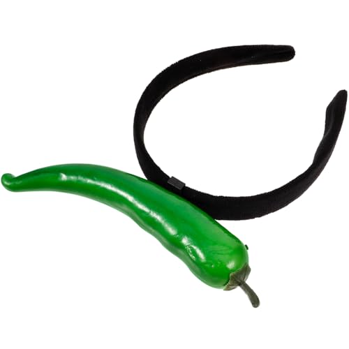 Yardwe Pfeffer-Stirnband Stirnbänder für Mädchen Haarzubehör für Frauen Haarbänder für Frauen Party-Haarreifen Haarband haarschmuck Pfeffer Stirnband Netter Haarreihe Plastik Grün Yardwe Pfeffer-Stirnband Stirnbänder für Mädchen Haarzubehör für Frauen Haarbänder für Frauen Party-Haarreifen Haarband haarschmuck Pfeffer Stirnband Netter Haarreihe Plastik Grün von Yardwe