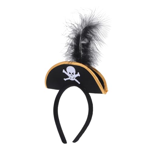 Yardwe Piratenhut-stirnband Piratenhut Stirnband Piratenkopfschmuck Halloween Kostümhut Kostüm Für Rollenspiele Piraten Kostüm Stirnband Hut Kostüm Halloween Kostümzubehör Schwarz Yardwe Piratenhut-stirnband Piratenhut Stirnband Piratenkopfschmuck Halloween Kostümhut Kostüm Für Rollenspiele Piraten Kostüm Stirnband Hut Kostüm Halloween Kostümzubehör Schwarz von Yardwe