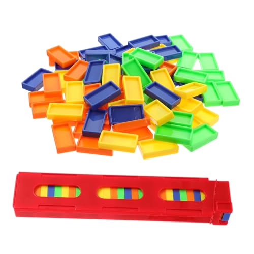 Yardwe Plastik Domino Spielzeuge für Kreatives DIY Geistigen Entwicklung Lernspielzeug für Jungen Zufällige Farbe Yardwe Plastik Domino Spielzeuge für Kreatives DIY Geistigen Entwicklung Lernspielzeug für Jungen Zufällige Farbe von Yardwe