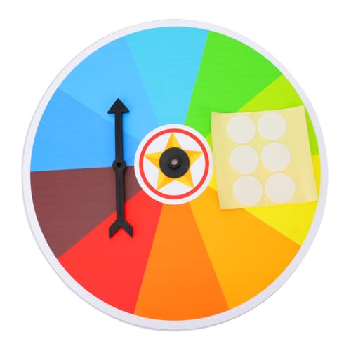 Yardwe -Plattenspieler Gewinnspielrad Karneval Rad lustiges Gewinnrad Weihnachtsgewinnrad Drehscheibe Preis hängendes Zugrad Rad-Spiel-Requisite Rad Spiel Schaum Bunt Yardwe -Plattenspieler Gewinnspielrad Karneval Rad lustiges Gewinnrad Weihnachtsgewinnrad Drehscheibe Preis hängendes Zugrad Rad-Spiel-Requisite Rad Spiel Schaum Bunt von Yardwe