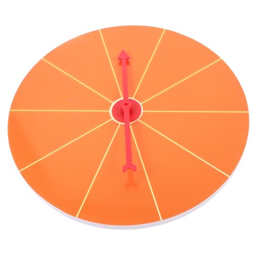 Yardwe -Plattenspieler Tisch-Preisrad Vermögen Spinnrad Mini- -Spiel das Rad Farbe von Spielpreise Gaming-Rad Gewinnspielrad Kinderpartyzubehör Rad Spiel PVC von Yardwe