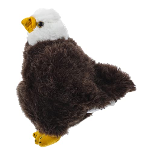 Yardwe Plüsch Adler Stoffadler Dekoration Ausgestopftes Adlerspielzeug Für Kuscheltier Für Schlafzimmer Und Wohnzimmer von Yardwe