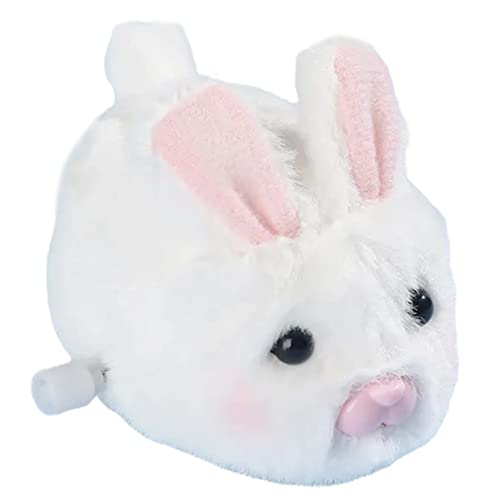 Yardwe Plüsch Aufziehspielzeug Hase Realistisches Tier Für Niedliches Plüschtier Mit Aufziehmechanismus Für Ostern Jungen Yardwe Plüsch Aufziehspielzeug Hase Realistisches Tier Für Niedliches Plüschtier Mit Aufziehmechanismus Für Ostern Jungen von Yardwe