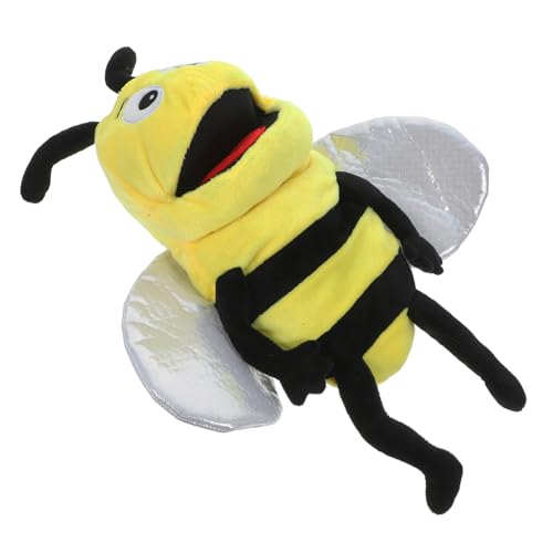 Yardwe Plüsch Bienen Handpuppe für Interaktives Geschichtenerzählen Weiches Stofftier für Zuhause Schule und Kindergarten Fördert Kreativität und Emotionale Kommunikation Yardwe Plüsch Bienen Handpuppe für Interaktives Geschichtenerzählen Weiches Stofftier für Zuhause Schule und Kindergarten Fördert Kreativität und Emotionale Kommunikation von Yardwe