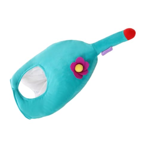 Yardwe Plüsch Cocktailflaschen-hut Leicht Atmungsaktiv Realistische Kostüm-accessoire für Party Foto Booth Cosplay Erwachsene Teens Bühnenauftritte Blau von Yardwe
