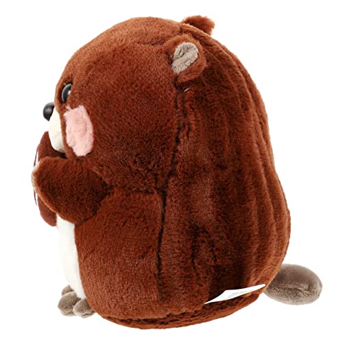 Yardwe Plüsch Hamster Puppe Niedliches Bodengräber Kuscheltier für Dekoratives und Kissen für Zuhause als für Besondere Anlässe von Yardwe
