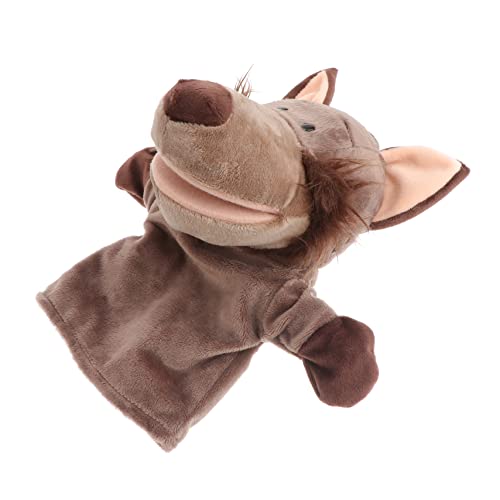 Yardwe Plüsch Handpuppe Wolf Tierische Geschichtenerzähler für Kuscheliges Fantasie Waschbar für Emotionale Ausdrucksübungen für Jungen Yardwe Plüsch Handpuppe Wolf Tierische Geschichtenerzähler für Kuscheliges Fantasie Waschbar für Emotionale Ausdrucksübungen für Jungen von Yardwe