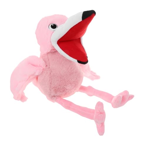 Yardwe Plüsch Handpuppen Realistische Handpuppen kreatives Handspielzeug Handpuppen für Cartoon-Figuren- Figurenspielzeug PP Baumwolle Rosa Yardwe Plüsch Handpuppen Realistische Handpuppen kreatives Handspielzeug Handpuppen für Cartoon-Figuren- Figurenspielzeug PP Baumwolle Rosa von Yardwe