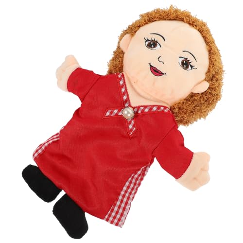 Yardwe Plüsch Handpuppenspielzeug Für Interaktive Puppen Für Geschichtenerzählen Und Rollenspiele Pädagogisches Eltern Beziehung Leuchtende Farben von Yardwe