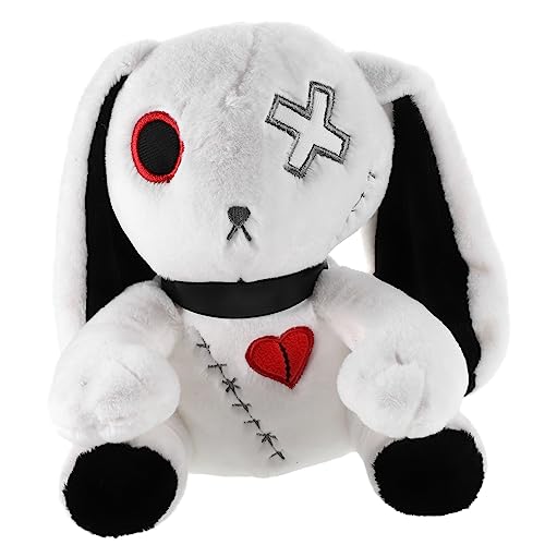 Yardwe Plüsch Hase Halloween Lustiges Kaninchen Für Dekoration Vielseitig Einsetzbar Im Wohnzimmer Schlafzimmer Für Freunde von Yardwe