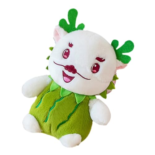 Yardwe Plüsch Süßes Kuscheltier Dragon Jahr Mascot Plüschpuppe Witzige Deko für Kinderzimmer für Dragon Fans und Sammler Yardwe Plüsch Süßes Kuscheltier Dragon Jahr Mascot Plüschpuppe Witzige Deko für Kinderzimmer für Dragon Fans und Sammler von Yardwe