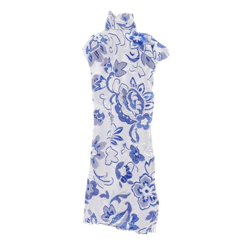 Yardwe Puppe Cheongsam Dekorative Puppen Kleid Puppen Kostüm Dekorative Mini Chinesische Kleid Puppen Outfit Zubehör Puppen Kleid Für Puppen Chinesische Cheongsam Puppen Outfits Tuch von Yardwe