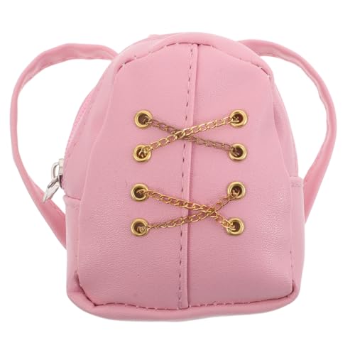 Yardwe Puppen Reißverschluss Rucksack Mini Puppen Rucksack Mädchen Zubehörtaschen Münzbörse Schultaschen Zubehör Foto Requisiten 30 cm Yardwe Puppen Reißverschluss Rucksack Mini Puppen Rucksack Mädchen Zubehörtaschen Münzbörse Schultaschen Zubehör Foto Requisiten 30 cm von Yardwe