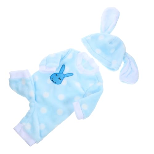 Yardwe Puppen Schlafanzug Set mit Kaninchenmuster Bezaubernde Outfits für Puppen für Kreatives und Dekoration Yardwe Puppen Schlafanzug Set mit Kaninchenmuster Bezaubernde Outfits für Puppen für Kreatives und Dekoration von Yardwe