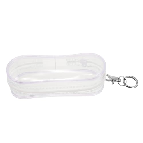 Yardwe Puppenausflugstasche Tragetasche für Puppen kleine Aufbewahrungstasche Mini-Puppenhalter Transparente Figuren-Präsentationstasche klare Puppentasche Mini-Puppen-Displaytasche PVC von Yardwe