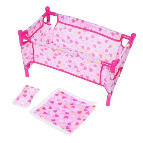 Yardwe Puppenbett -babybett-puppenhaus Puppenhaus-minibettmodell Babydoll-Kinderbett-spielset Babybett Miniatur-puppenstubenbett Babyspielzeugbett Stoff Yardwe Puppenbett -babybett-puppenhaus Puppenhaus-minibettmodell Babydoll-Kinderbett-spielset Babybett Miniatur-puppenstubenbett Babyspielzeugbett Stoff von Yardwe
