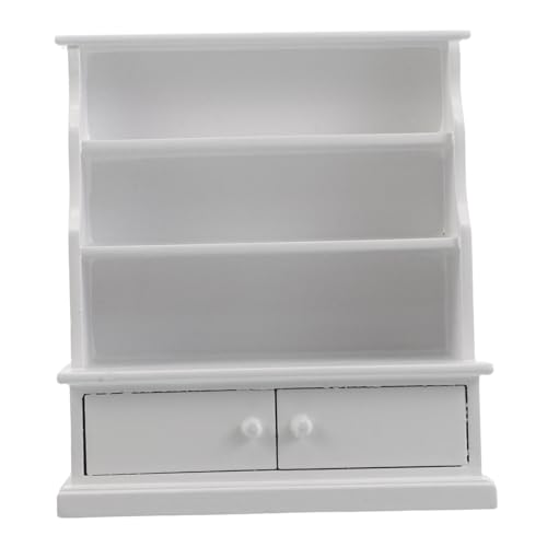 Yardwe Puppenhaus Bücherregal – Miniatur Bücherregal Aus Holz Mini Aufbewahrungsschrank Puppenhaus Möbelsammlung Zur Präsentation Kleiner Bücher Und Accessoires Kinderzimmer Büro Yardwe Puppenhaus Bücherregal – Miniatur Bücherregal Aus Holz Mini Aufbewahrungsschrank Puppenhaus Möbelsammlung Zur Präsentation Kleiner Bücher Und Accessoires Kinderzimmer Büro von Yardwe