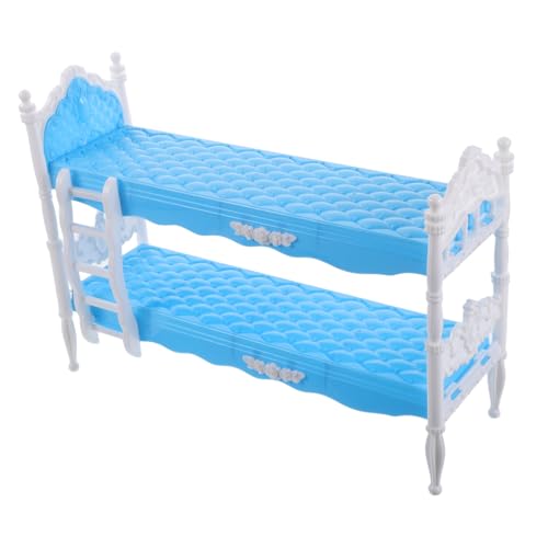 Yardwe Puppenhaus Doppelbett für Puppenhaus Möbel und Zubehör für Kreative Rollenspiele und Fantasievolles für Besondere Anlässe Yardwe Puppenhaus Doppelbett für Puppenhaus Möbel und Zubehör für Kreative Rollenspiele und Fantasievolles für Besondere Anlässe von Yardwe