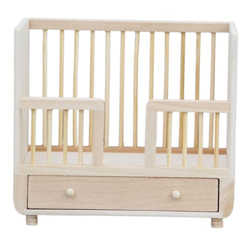 Yardwe Puppenhaus-Kinderbett Holz Modellbau holzspielzeug Spielzeugbett Dekorationsartikel puppenhauszubehör Miniaturen Puppenstubenmöbel Bett für Puppe Puppenhaus Minibett Beige Yardwe Puppenhaus-Kinderbett Holz Modellbau holzspielzeug Spielzeugbett Dekorationsartikel puppenhauszubehör Miniaturen Puppenstubenmöbel Bett für Puppe Puppenhaus Minibett Beige von Yardwe