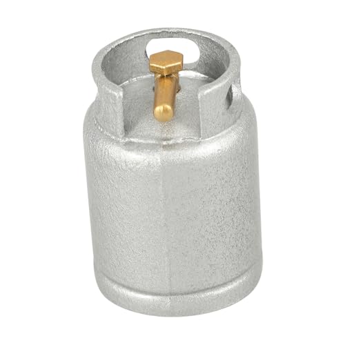 Yardwe Puppenhaus-Küchenzubehör Herd Puppenhaus Küche für winzig Backen puppenhauszubehör puppenhaus deko Puppenhaus Gasflasche Mini-Möbelzubehör Mini House Kitchenware Legierung Silver von Yardwe