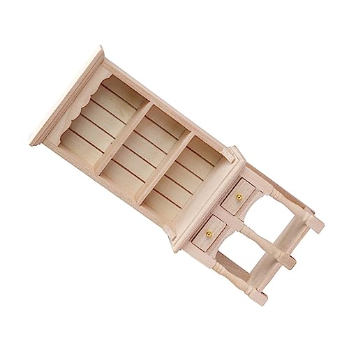 Yardwe Puppenhaus Mini Bücherregal aus Holz Miniatur Möbelmodell Stabiles Puppenhaus Möbel Dekorativer Aufbewahrungsschrank für Rollenspiel und Miniaturhäuser Yardwe Puppenhaus Mini Bücherregal aus Holz Miniatur Möbelmodell Stabiles Puppenhaus Möbel Dekorativer Aufbewahrungsschrank für Rollenspiel und Miniaturhäuser von Yardwe
