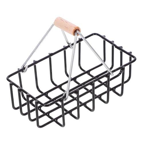 Yardwe Puppenhauskorb Kleiner Korb Ornamente Für Das Puppenhaus Einkaufskorb Mini Hausdekorationen Mini Lebensmittelkorb Kleiner Einkaufskorb Puppenhauskorb Eisen Schwarz Yardwe Puppenhauskorb Kleiner Korb Ornamente Für Das Puppenhaus Einkaufskorb Mini Hausdekorationen Mini Lebensmittelkorb Kleiner Einkaufskorb Puppenhauskorb Eisen Schwarz von Yardwe