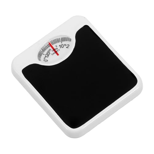 Yardwe Puppenhauswaage Kleines Mini Modellgewicht Realistische Digitale Figur Badezimmer Maßstab 1/12 Puppenhauszubehör 1/12 Puppenhausdekor Puppenhaus Waage Winzige Waage von Yardwe