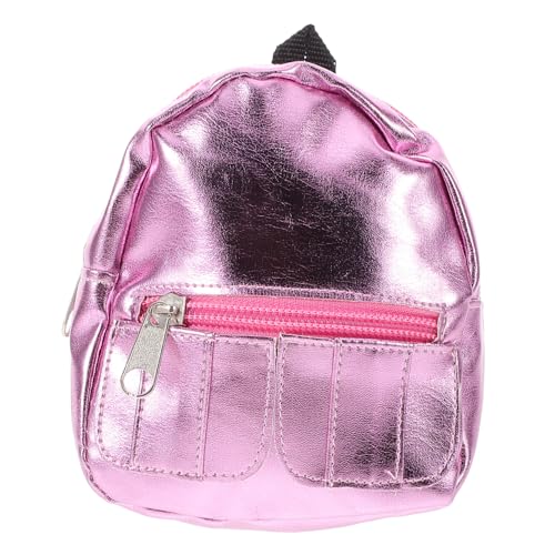 Yardwe Puppenrucksack Spielzeugrucksack Mini-Rucksack für Puppen Mini-Schulmaterial-Kit Mini-Rucksäcke für Puppen Miniatur-Schulbedarf Stoff Rosa Yardwe Puppenrucksack Spielzeugrucksack Mini-Rucksack für Puppen Mini-Schulmaterial-Kit Mini-Rucksäcke für Puppen Miniatur-Schulbedarf Stoff Rosa von Yardwe