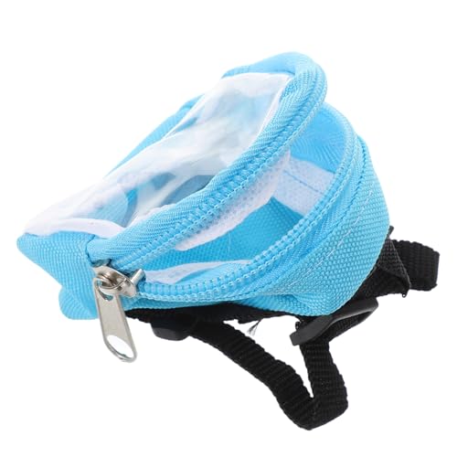 Yardwe Puppenrucksack Vitrine Für Figuren Klare Figuren Displaytasche Kleine Figuren Displaytasche Kleine Puppen Aufbewahrungstasche Puppenvitrine Figurenvitrine Blindtasche Stoff von Yardwe