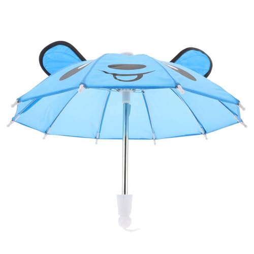 Yardwe Puppenschirm Für Puppenhaus Mini Regenschirm Zubehör Für Rollenspiele Und Puppenaccessoires Farbenfrohes Design Für Kreative Spielstunden von Yardwe