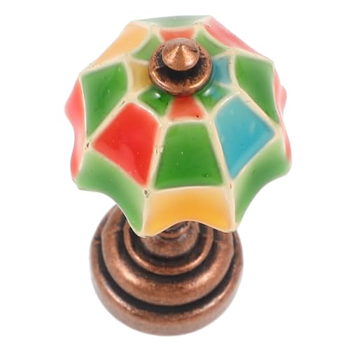 Yardwe Puppenstuben-tischlampe Rechteckig Miniaturen Puppenhaus Möbel Szene Babypuppe Klein Ästhetisch Schreibtischlampe Winzig Mini- -Desktop-lichtmodell Kreative Lampe Legierung von Yardwe
