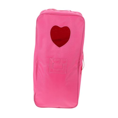 Yardwe Puppentasche Aufbewahrungstasche für Puppen Tragetasche für Puppenkleidung Spielzeugtasche Tasche für Puppenzubehör Aufbewahrungstasche Stoff Rosa Yardwe Puppentasche Aufbewahrungstasche für Puppen Tragetasche für Puppenkleidung Spielzeugtasche Tasche für Puppenzubehör Aufbewahrungstasche Stoff Rosa von Yardwe