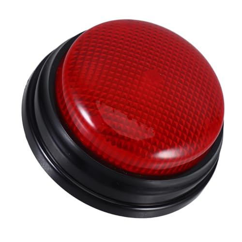 Yardwe Puzzle -Antworter Quiz interaktives Buzzer Spielshow-Schaltfläche Spielshow -Summer -Summer Gaming-Summer für akustischer Summer Plastik rot von Yardwe