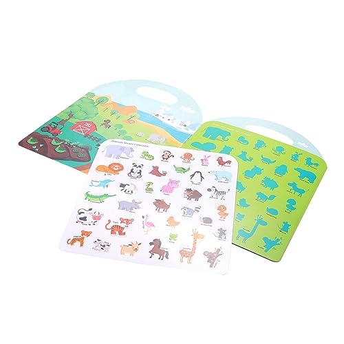 Yardwe Puzzle -aufkleberspielzeug Wiederverwendbares Aufkleberbuch Für Kleinkinder Kognitions-stickerbuch Für Aufklärungsbuch Für Kinderstockbücher Gelee-Aufkleber Yardwe Puzzle -aufkleberspielzeug Wiederverwendbares Aufkleberbuch Für Kleinkinder Kognitions-stickerbuch Für Aufklärungsbuch Für Kinderstockbücher Gelee-Aufkleber von Yardwe