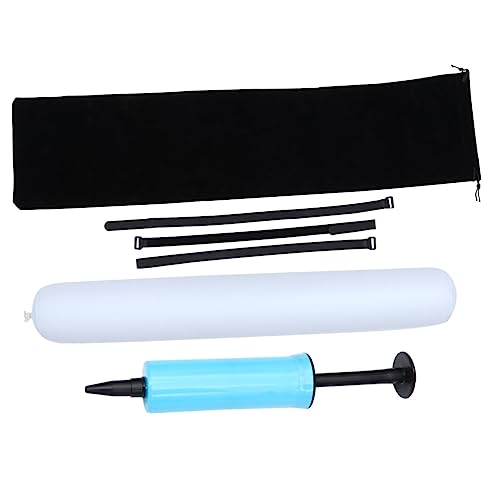 Yardwe Puzzlematte Schwarz mit Rutschfester Filzoberfläche Verstellbare Fixierbänder Aufblasbare Rollmatte zum Sicheren Aufbewahren und Transportieren von Puzzles ohne Teileverlust von Yardwe