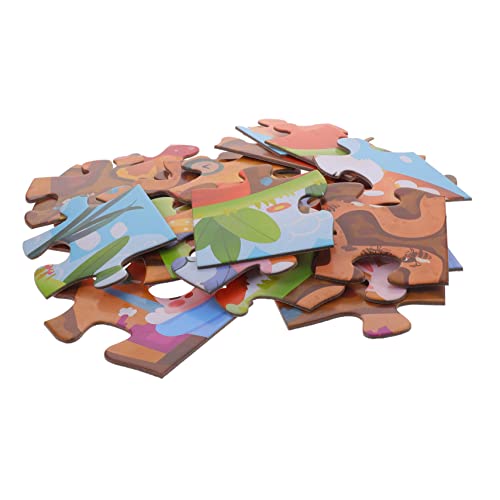 Yardwe Puzzleset für Papier Puzzle im Fuchsdesign Lernspielzeug für Kleinkinder Pädagogisches für Jahre Fördert Kreativität und Logisches von Yardwe