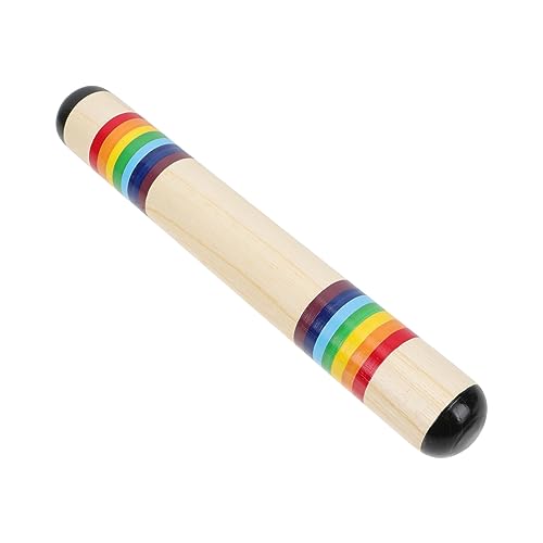 Yardwe Rainbow Rain Sound Tube Musikalisches für Holzregen Simulator Auditiven Entwicklung Einfach zu Bedienen Reinigen für Kleinkinder und Freunde von Yardwe