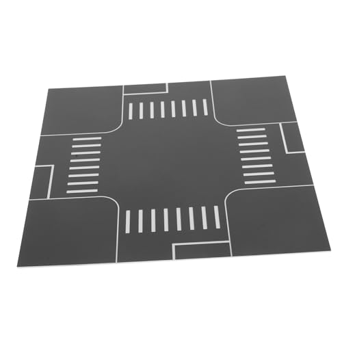 Yardwe Realistische Verkehrssimulation für Lernspielzeug mit Verkehrsschildern Verkehrsregeln und Kreativen Szenengestaltung von Yardwe