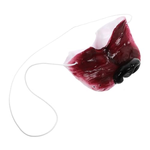 Yardwe Realistische Wolfshund Nase Kostüm Requisite Kompakte Karneval Tier Nase für Halloween Cosplay Maskerade Party und Zirkus und Dekorativ Yardwe Realistische Wolfshund Nase Kostüm Requisite Kompakte Karneval Tier Nase für Halloween Cosplay Maskerade Party und Zirkus und Dekorativ von Yardwe