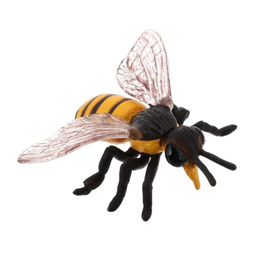 Yardwe Realistisches Bienen Insektenmodell für Lernspielzeug Kognitiven Entwicklung Langlebige Figur für Schulprojekte und Kreative Bastelarbeiten von Yardwe