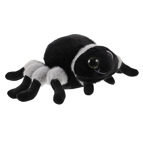 Yardwe Realistisches Plüschtier Spinne Kuscheltier Giant Spider Stofftier Halloween Deko Weiches Material Perfektes für Familie Freunde von Yardwe