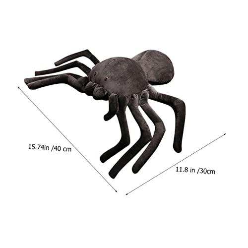 Yardwe Realistisches Spider Plüschtier Großes Weiches Kuscheltier aus Niedliches Stofftier für Dekoratives Halloween und Schlafbegleiter Yardwe Realistisches Spider Plüschtier Großes Weiches Kuscheltier aus Niedliches Stofftier für Dekoratives Halloween und Schlafbegleiter von Yardwe